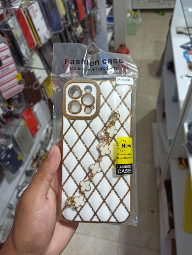 قاب بالشتی + آویز دستی آیفون 12 پرو مکس