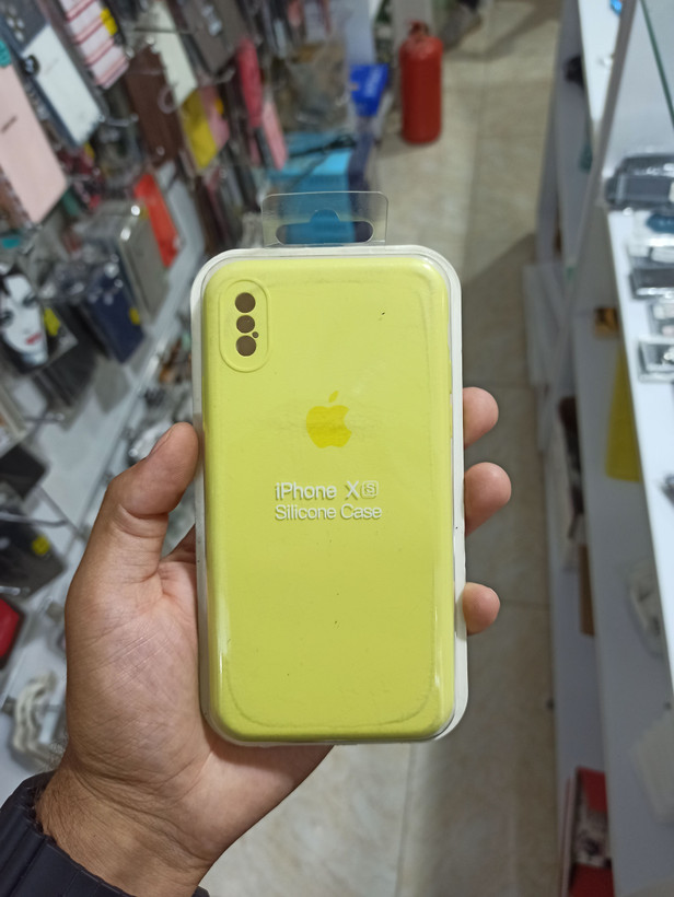 قاب سیلیکونی پاک کنی آیفون X و XS