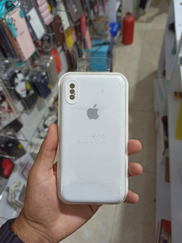 قاب سیلیکونی پاک کنی آیفون X و XS