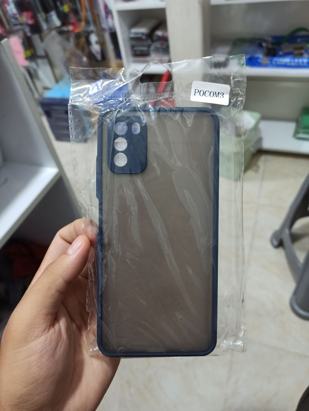 قاب پشت مات POCO M3