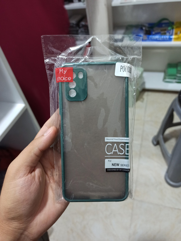 قاب پشت مات POCO M3