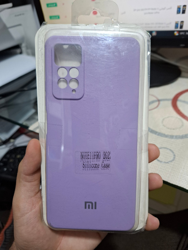 قاب سیلیکونی غیر اورجینال NOTE 11 PRO