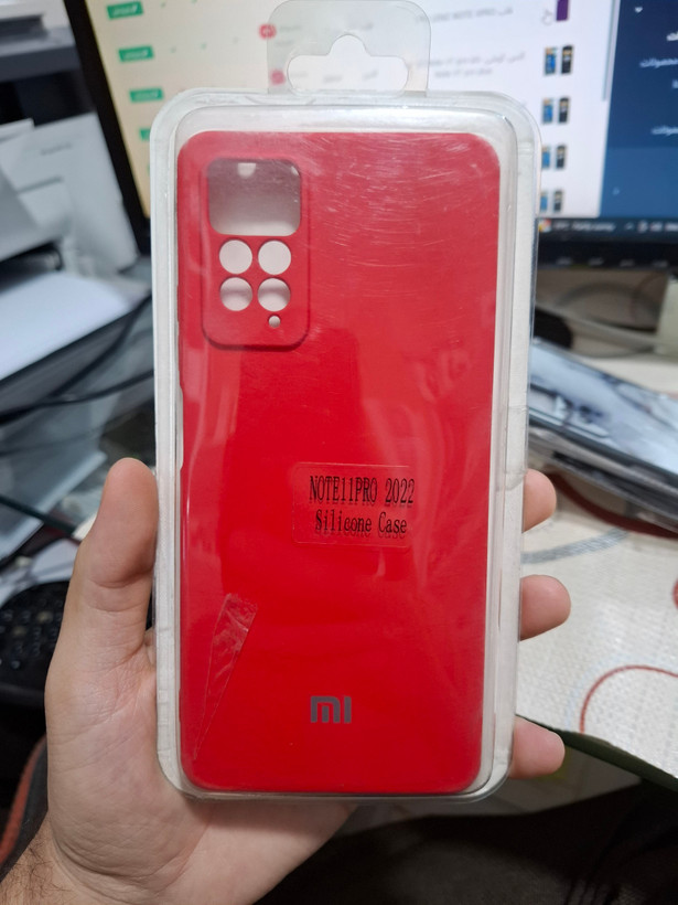 قاب سیلیکونی غیر اورجینال NOTE 11 PRO