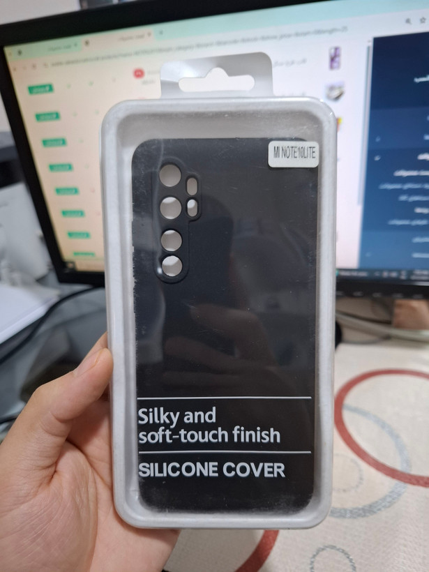 قاب سیلیکونی غیر اورجینال NOTE 10 LITE
