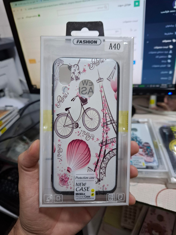 قاب طرح دار A40