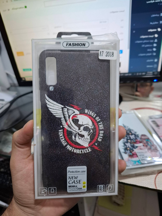 قاب طرح دار A7 2018 - A750
