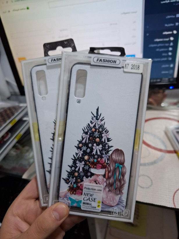 قاب طرح دار A7 2018 - A750