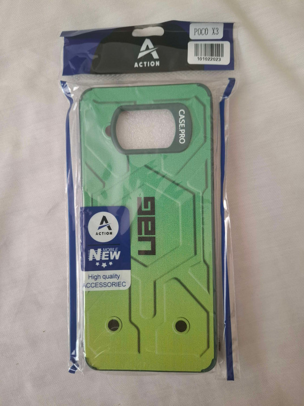 قاب ژله ای Case.Pro طرح UAG برای POCO X3-X3 PRO
