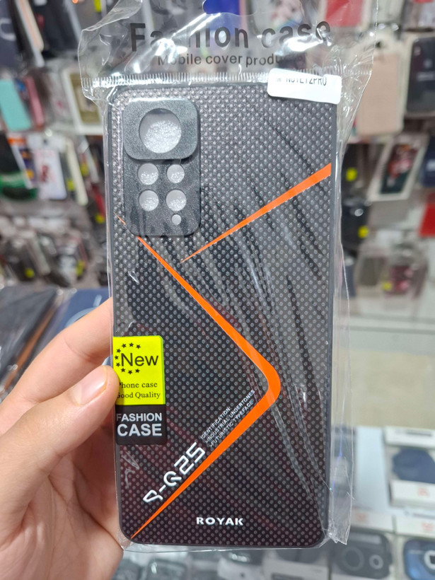قاب PC Royak محافظ لنزدار برای NOTE 12 PRO