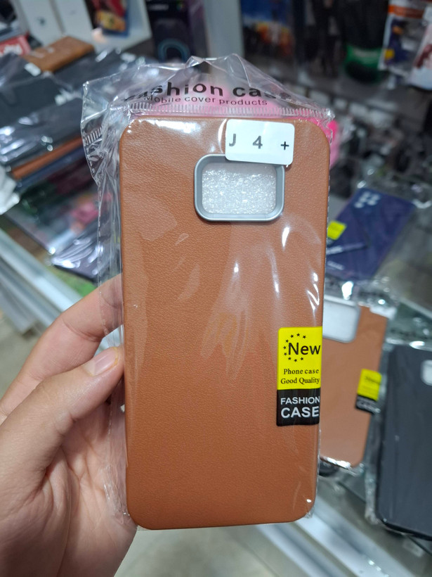 قاب چرمی ژله ای Leather برای +J4