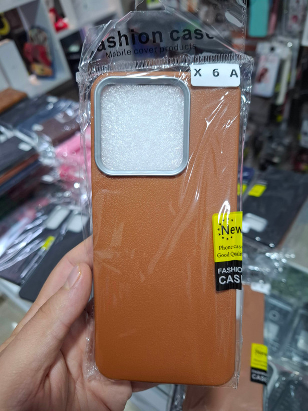 قاب چرمی ژله ای Leather برای HONOR X6A