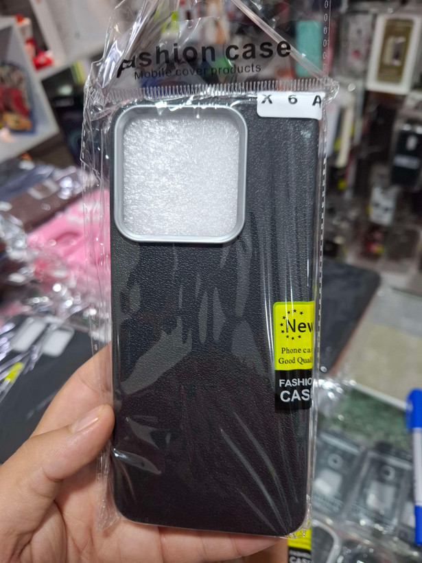 قاب چرمی ژله ای Leather برای HONOR X6A