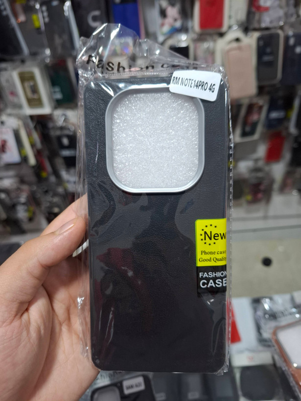 قاب چرمی ژله ای Leather برای NOTE 14 PRO 4G
