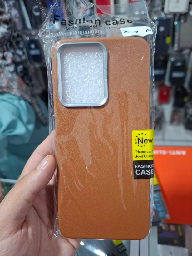قاب چرمی ژله ای Leather برای HONOR X7A