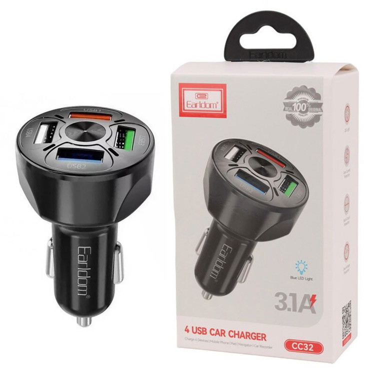 شارژر فندکی 18 وات ارلدام ES-CC32