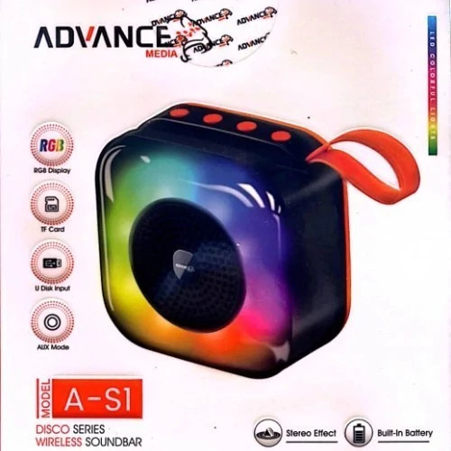 اسپیکر بلوتوثی قابل حمل ادونس مدل A-S1