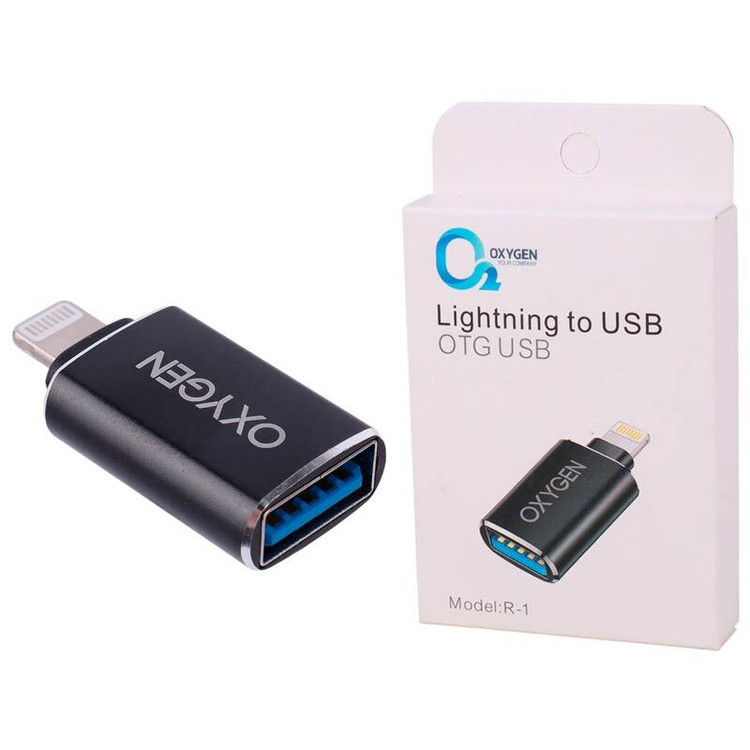 تبدیل USB OTG به لایتنینگ اکسیژن R-1