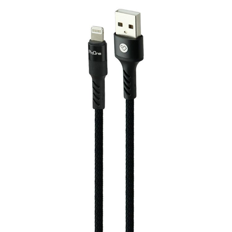 کابل لایتنینگ فست شارژ 2.4 آمپر پرووان PCC340L طول 1 متر