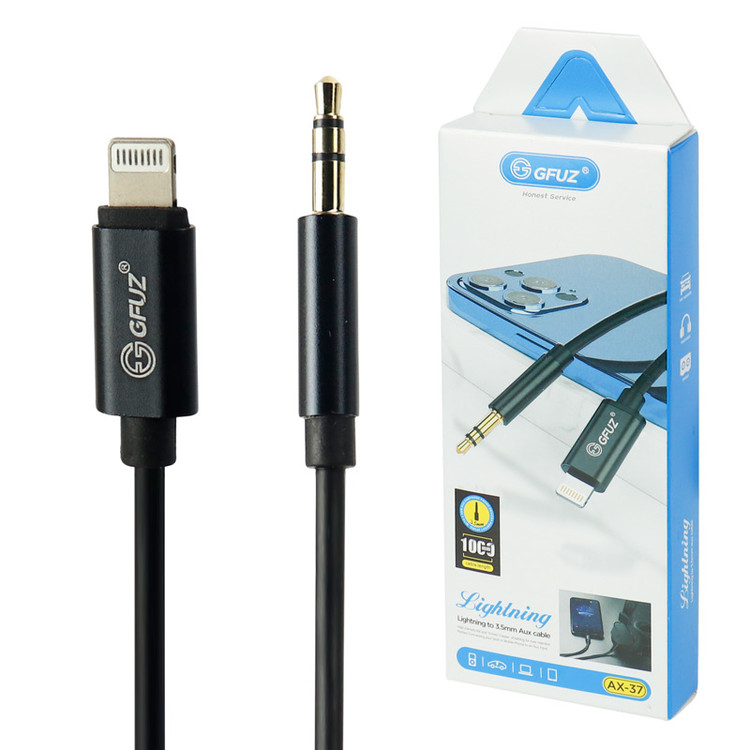 کابل تبدیل Lightning به GFUZ AX-37 AUX طول 1 متر