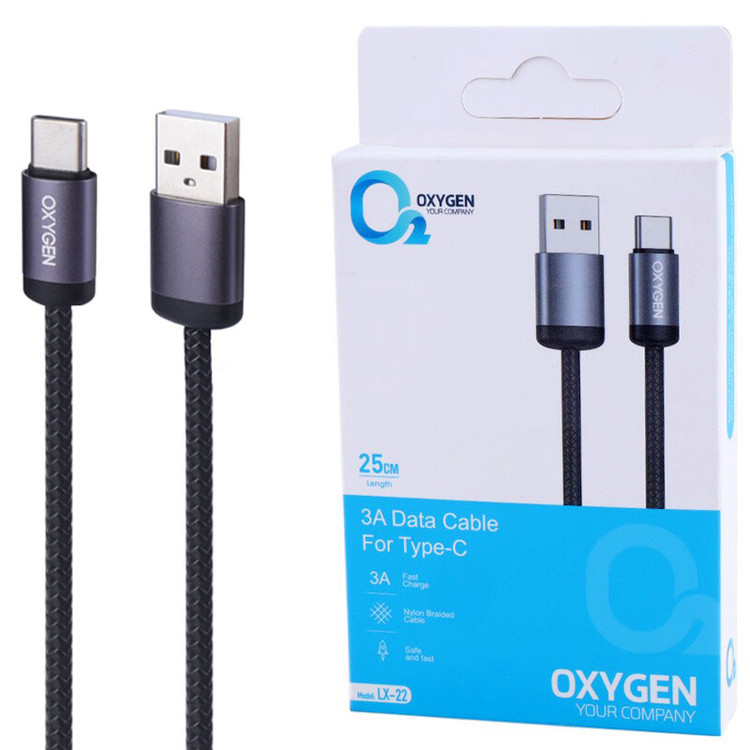 کابل تایپ سی اکسیژن مدل Oxygen LX-22