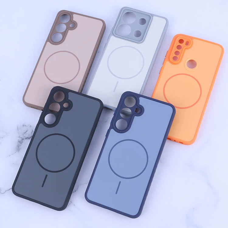 قاب PVD طرح مگ سیف دور سیلیکونی REDMI A5 - C71